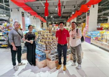 巨鷗跨界智慧集團前進新南向 推廣臺灣農業精品至馬來西亞NSK超市