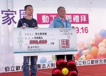 影音/伯立歐家園感恩動工禮拜一人一顆千顆氣球齊飛，夢想起飛打造新天地