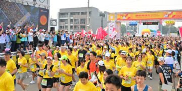 影音/2025台灣米倉田中馬拉松開跑 任賢齊回鄉開唱 跑出世界看見的台灣典範