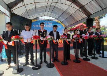 花蓮港灣最美景點 柴油車檢測站落成啟用