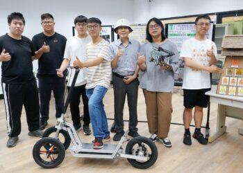 大葉機械系專題成果展 AI結合創意成功開發出辨識能力的智慧載具
