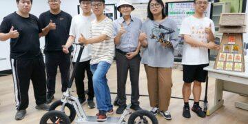大葉機械系專題成果展 AI結合創意成功開發出辨識能力的智慧載具