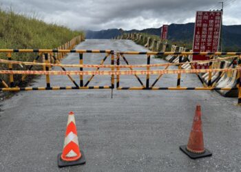 因應凱米颱風 玉里高寮便道等處預防性封閉 鎮長龔文俊並籲請民眾儲水儲糧