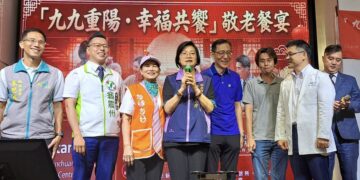 黃寶鳳串聯各界舉辦重陽餐會 邀新莊五十位獨居長輩共度佳節