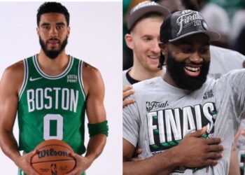 《NBA》塔圖姆、布朗合砍61分力壓獨行俠 綠衫軍取得3:0聽牌絕對優勢
