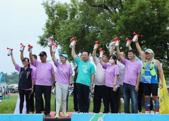 2024第二屆水上UP馬拉松　逾千人齊聚紫色山城熱情開跑