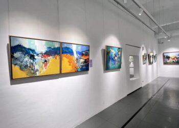 竹縣美術館四展登場 邀鄉親賞畫與玉雕技藝