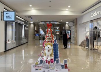 忠犬小八101歲生日快閃活動登場 台北101首次引進秋田文化