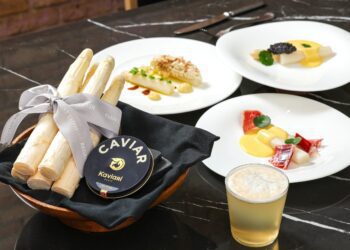 餐桌上象牙白蘆筍美饌 三二行館、台北晶華酒店鮮知道