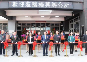 福興鄉大喜事落成入新厝　新辦公廳舍及鄉立粘銘紀念圖書館落成啟用