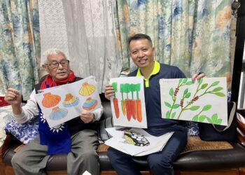 彰化榮服處連結社照中心　參與藝品創作課程協助年長榮民眷健康老化