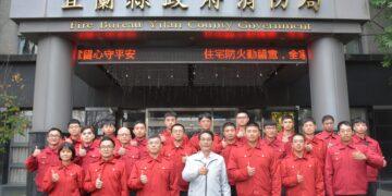 宜蘭縣消防局增添生力軍 22位新進人員16日分發服務