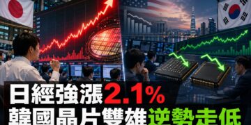 美就業降溫提振亞股！日經漲2.1％　韓國晶片雙雄逆勢回落