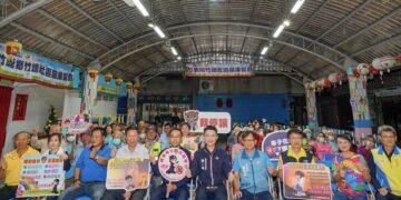 強化地方治安 芳苑分局長回應地方事件並強化反賄宣導