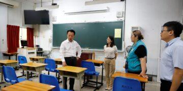 國中教育會考明登場　翁章梁籲學生沈著應對