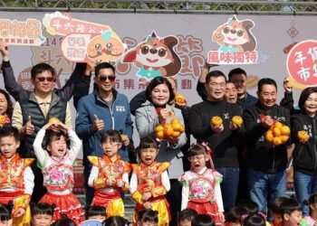 雲林斗六茂谷柑節暨年貨市集熱鬧登場　皮薄多汁歡迎選購
