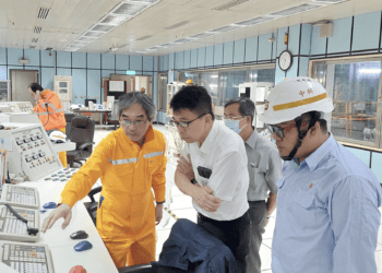 新店焚化廠歲修順利完成 程大維現場監督確保設施安全穩定運轉