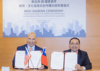 新北與美國德州理查森市簽署MOU 深化教育文化經濟合作