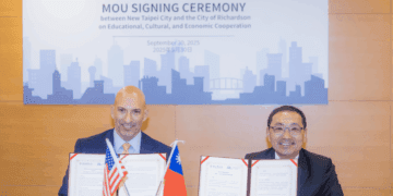新北與美國德州理查森市簽署MOU 深化教育文化經濟合作