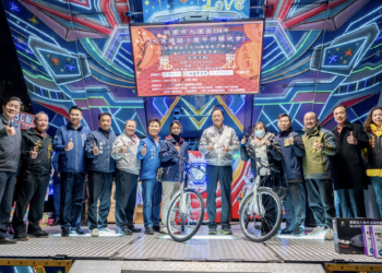 大園區元宵燈謎小龍年祈福晚會 張善政力挺大園青年商會 仁壽宮熱鬧迎佳節