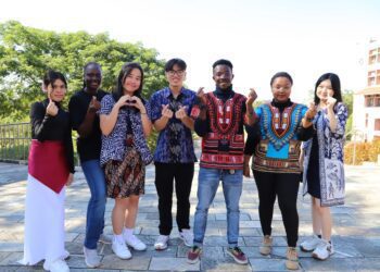 南華大學國際生近200名宛如小型聯合國　高俊雄：透過國際藝文節拉近彼此距離