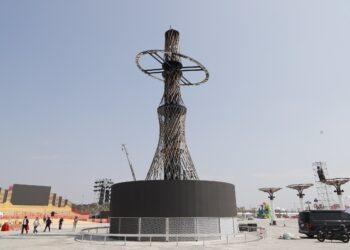 大年初五迎吉日 2026台灣燈會舉行開工祭拜