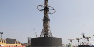 大年初五迎吉日 2026台灣燈會舉行開工祭拜