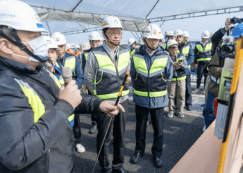 大園到青埔更快了 航青路串聯航空城 張善政：提升交通與市容品質