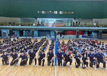 理事長盃排球賽首度進軍A級場館 邱建富：打造彰化成為全民運動大縣