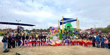影音/社頭鄉第一座大型親子公園 里樂公園陪親子度過美好春節假期