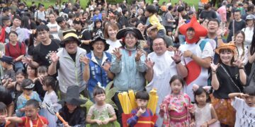 「萌怪小腳印」活潑出發 花蓮市幼萬聖節創意登場