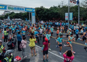「員山頑埤路跑」獎豐路線經典　近兩千跑友感受水鄉風華
