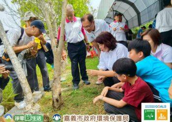 跟著小小解說員尋訪獨角仙　頂庄里開幕季邀民眾展開生態之旅