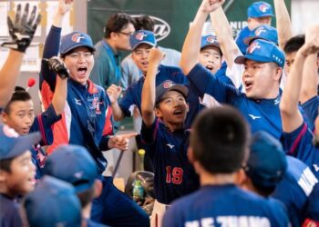 U12》台灣單局狂攻7分! 9:4大退多明尼加奪超級循環賽首勝