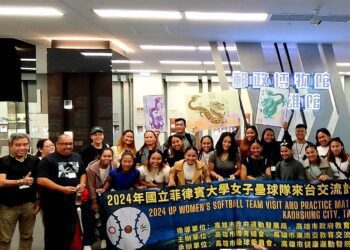 2024年壘球城市交流賽 菲律賓大學女壘隊參訪郵政博物館高雄館