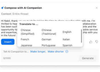 Zoom AI Companion 擴大支援 36 種語言 全面提升跨國協作與生產力