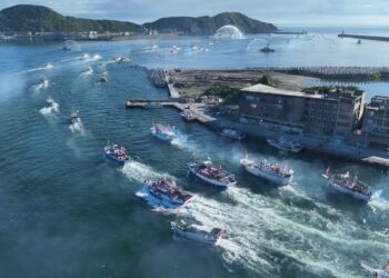 百餘船隻逾千信眾海陸遶境　蘭陽媽祖再掀宗教盛事