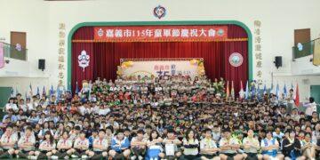 童軍精神閃耀嘉義市 黃敏惠表揚優秀童軍期盼樹立典範