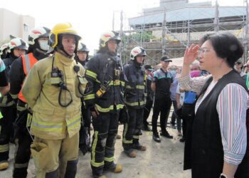 彰縣液化石油氣儲存場所消防實兵演練　針對潛在高風險境況進行情境模擬
