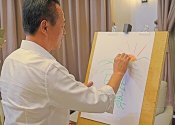 2024阿里山日出印象音樂會倒數計時　翁章梁手繪主視覺宣傳