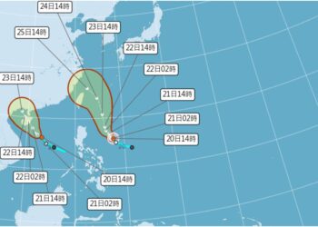「凱米」颱風生成　估強度中颱以上「下周三、周四」最接近台灣