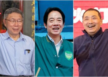 總統參選人號次抽籤結果出爐　柯盈配1號 賴蕭配2號 侯康配3號