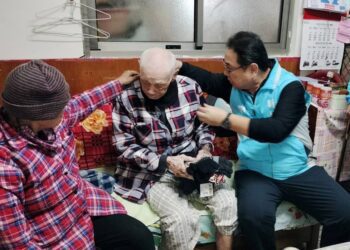 冷氣團來襲 新竹榮服處慰問獨老榮民遺眷