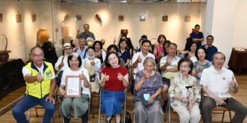 市立圖書館體驗台灣工藝之美 國寶級竹藝工藝師李榮烈師生聯展