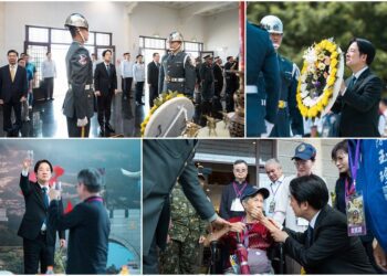 八二三戰役勝利66週年　賴清德：團結一致抵抗中國威脅　追求兩岸和平發展