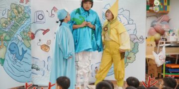 台電「我愛地球媽媽」前進幼兒園 萌娃變身節能小超人