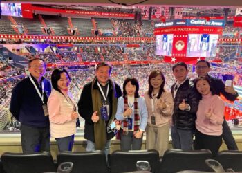 川普宣誓就任　台灣慶賀團取得入場券參加就職典禮