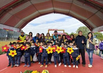 彰化市提供民眾春遊賞花好所在　花漾Chill賞花暨稻草藝術樂無窮