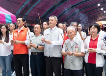 嘉義城隍廟循百年傳統　「城隍開恩全嘉開普」創意供品驚豔全場