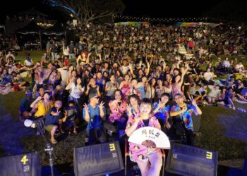 大地藝術節「月光．海音樂會」都歷園區舉行 近6000名遊客共舞月光下